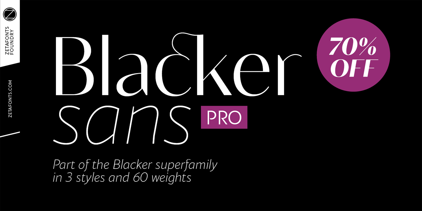 Beispiel einer Blacker Sans Text-Schriftart #16